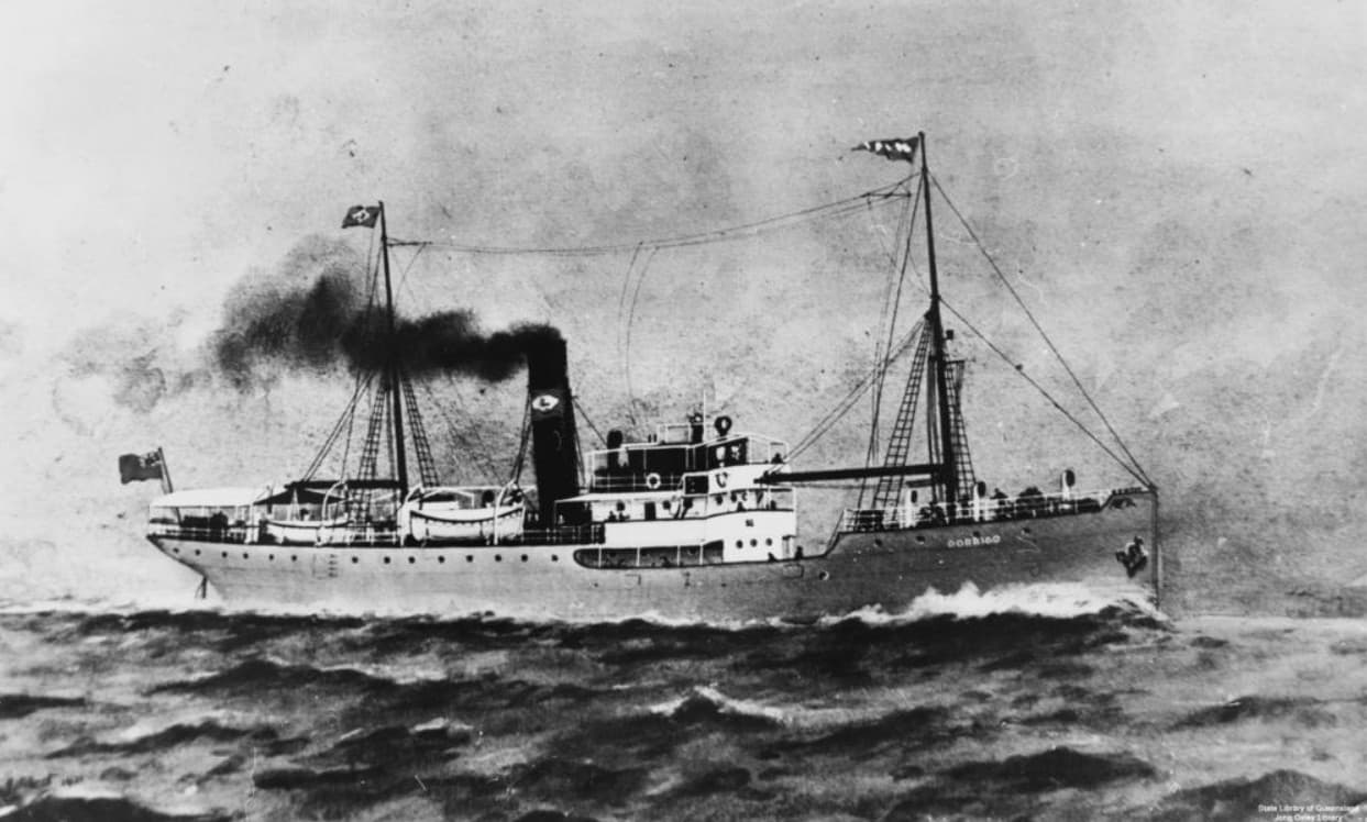 Painting of SS Dorrigo